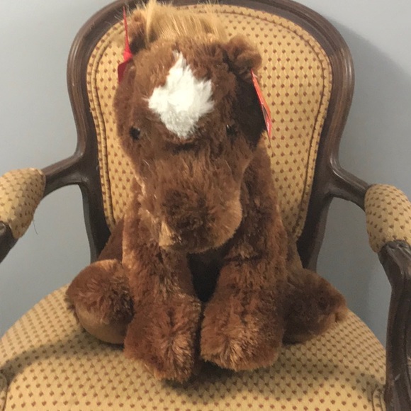 NWT Aurora plush stuffed plush soft horse 13 inches - Picture 1 of 10